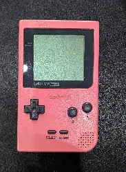 console nintendo game boy pocket rose mgb-001