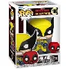 deadpool 3 pop & buddy! vinyl figurine wolverine w/ babypool 9 cm