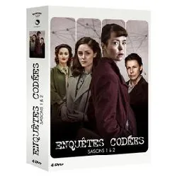 dvd coffret enquêtes codées saisons 1 et 2 dvd