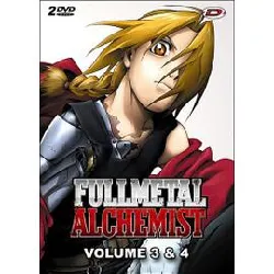 dvd fullmetal alchemist - vol. 3 + 4 - pack