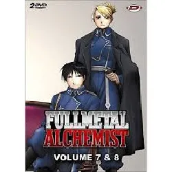 dvd fullmetal alchemist - vol. 7 + 8 - pack