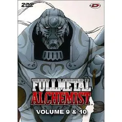 dvd fullmetal alchemist - vol. 9 + 10 - pack