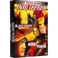 dvd into the sun - black dawn - hors de portée - coffret