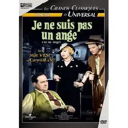 dvd je ne suis pas un ange