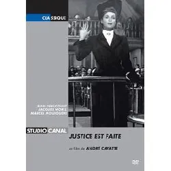 dvd justice est faite