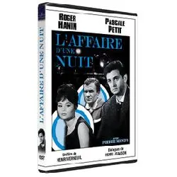 dvd l'affaire d'une nuit