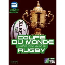 dvd l'anthologie de la coupe du monde de rugby