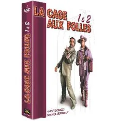 dvd la cage aux folles + la cage aux folles ii - pack