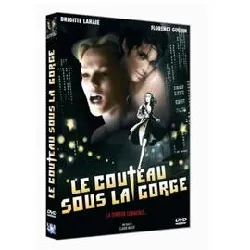 dvd le couteau sous la gorge