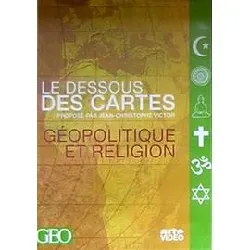 dvd le dessous des cartes - géopolitique et réligion