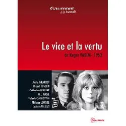 dvd le vice et la vertu dvd