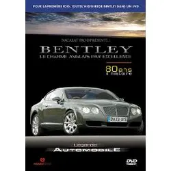 dvd légende automobile : bentley, le charme anglais par excellence : 80 ans d'histoire