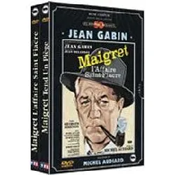 dvd maigret et l'affaire saint - fiacre + maigret tend un piège - pack