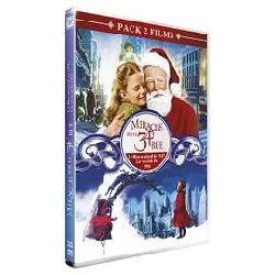 dvd miracle sur la 34ème rue : le film original de 1947 + la version de 1994 - pack 2 films