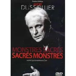 dvd monstres sacrés, sacrés monstres