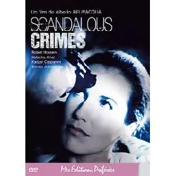 dvd scandalous crimes