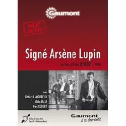 dvd signé arsène lupin dvd