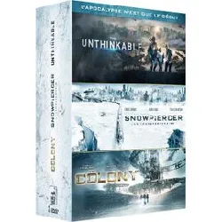 dvd the unthinkable + snowpiercer + the colony - pack