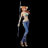 figurine one piece - nami glitter & glamours - 24 cm