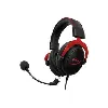 hyperx cloud ii gaming - micro - casque - canal 7.1 - circum - aural - filaire - usb, jack 3,5mm - noir, rouge - pour victus by hp