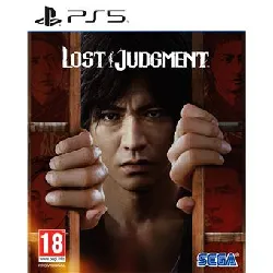 jeu ps5 lost judgment - jpn uk (voice) - e f i g s