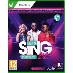 jeu xbox one let's sing 2023 one