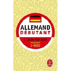 livre allemand - débutant