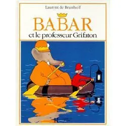 livre babar et le professeur grifaton