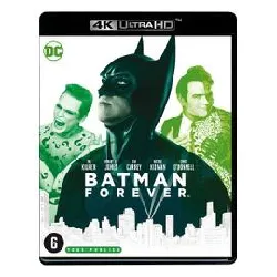 livre batman forever - 4k ultra hd + blu - ray