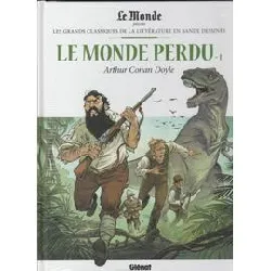 livre bd le monde perdu - tome 1 - les grands classiques de la littérature en bande dessinée