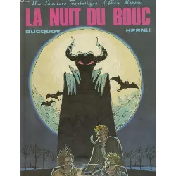 livre bd une aventure fantastique d'alain moreau, la nuit du bouc