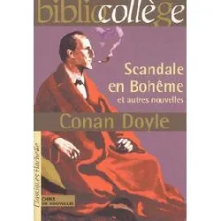 livre bibliocollège - scandale en bohême et autres nouvelles, conan doyle