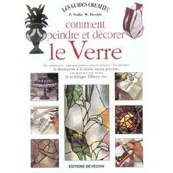 livre comment peindre et décorer le verre?