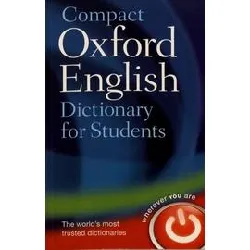 livre compact oxford english dictionary for students