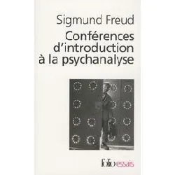 livre conférences d'introduction à la psychanalyse