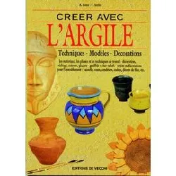 livre créer avec l'argile