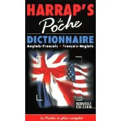 livre dictionnaire de poche anglais - français et français - anglais - edition 2001