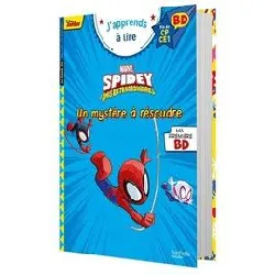 livre disney bd fin de cp - ce1 - spidey et ses amis extraordinaires - un mystère à résoudre