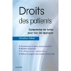 livre droits des patients