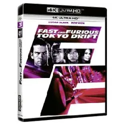 livre fast & furious : tokyo drift - 4k ultra hd