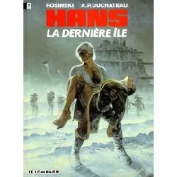 livre hans la dernière île