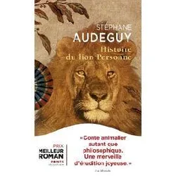 livre histoire du lion personne