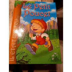 livre il était une fois...le petit poucet