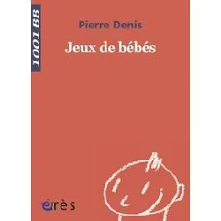 livre jeux de bébé