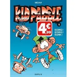 livre kid paddle - boing ! boing ! bunk ! (indispensables)