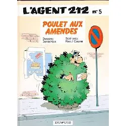 livre l'agent 212 tome 5 - poulet aux amendes