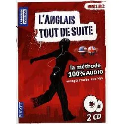 livre l'anglais tout de suite - la méthode 100% audio (2cd audio)