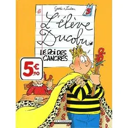 livre l'élève ducobu tome 5 - le roi des cancres