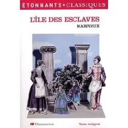 livre l'île des esclaves