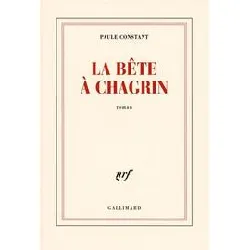 livre la bête à chagrin